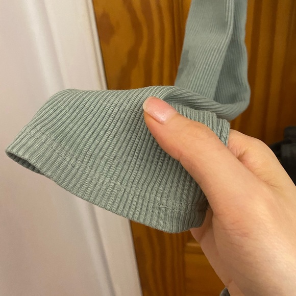 Brandy Melville Caroline top in sage green - Picture 8 of 10